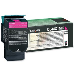 Toner Lexmark C544X1MG (C544, X544, X546), magenta, originalni