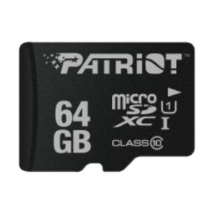 Patriot/micro SDHC/64GB/80MBps/UHS-I U1 / razred 10 PSF64GMDC10