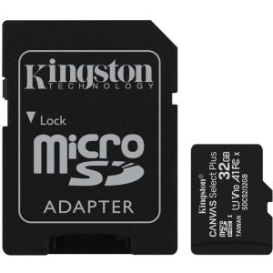 Kingston Canvas Select Plus A1/micro SDHC/32GB/100MBps/UHS-I U1 / adapter razreda 10/+ SDCS2/32GB