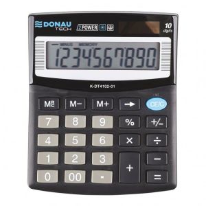 Kalkulator Donau Tech K-DT4102 črn
