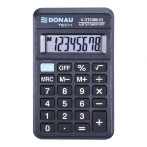 Kalkulator Donau Tech K-DT2085 črn