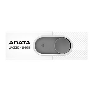 32 GB ADATA UV220 USB bela / siva AUV220-32G-RWHGY