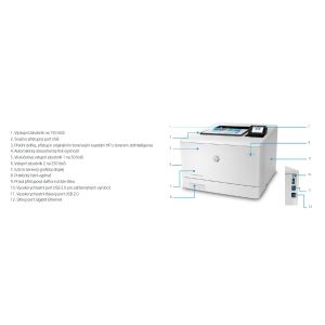 HP Color LaserJet Ent / M455dn / Print / Laser / A4 / LAN / USB 3PZ95A#B19
