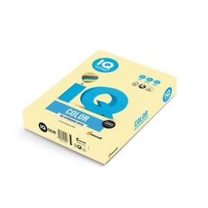 Barvni papir IQ barva rumena pastel YE23, A4, 80g