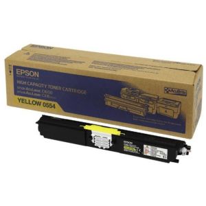 Toner Epson C13S050554 (C1600), rumena (yellow), originalni