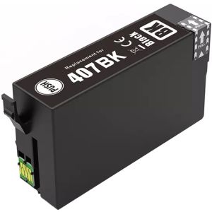 Kartuša Epson 407, T07U1, C13T07U140, črna (black), alternativni