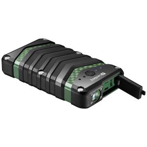 Sandberg prenosni napajalnik USB 20100 mAh, Survivor Outdoor, za pametne telefone, črno-zelen 420-36