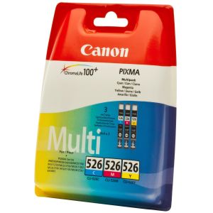 Kartuša Canon CLI-526, CMY, trojni paket, multipack, original