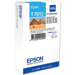 Kartuša Epson T7012, cian (cyan), original