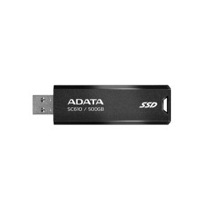 ADATA SC610/500GB/SSD/zunanji/črna/5R SC610-500G-CBK/RD