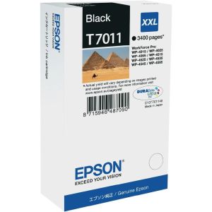 Kartuša Epson T7011, črna (black), original