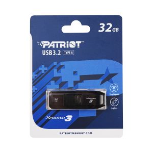Patriot Xporter 3 Slider/32GB/USB 3.2/USB-A/Črn PSF32GX3B3U