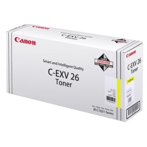 Toner Canon C-EXV26Y, rumena (yellow), originalni