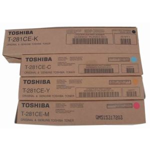 Toner Toshiba T-281CE-C, cian (cyan), originalni