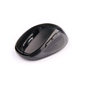 C-TECH miška WLM-02/ergonomska/optična/brezžična USB/črna WLM-02