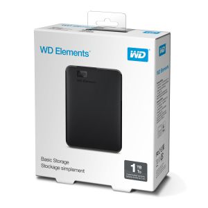 WD Elements Portable/1TB/HDD/Zunanji/2,5"/Črn/2R WDBUZG0010BBK-WESN