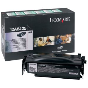 Toner Lexmark 12A8425 (T430), črna (black), originalni
