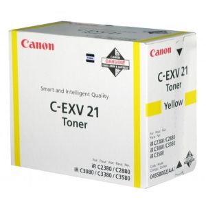 Toner Canon C-EXV21Y, rumena (yellow), originalni