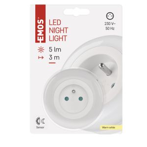 EMOS LED nočna lučka P3320, nočni senzor 1456000170