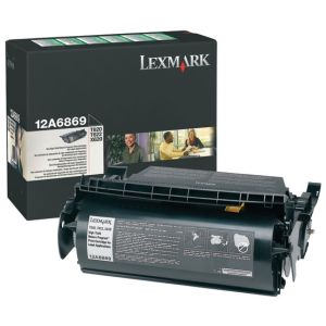 Toner Lexmark 12A6869 (T620, T622, X620), pre tlač etikiet, črna (black), originalni