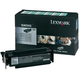 Toner Lexmark 12A7415 (T420), črna (black), originalni