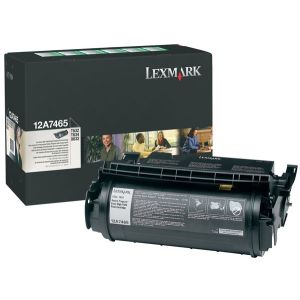 Toner Lexmark 12A7465 (T632, T634), črna (black), originalni
