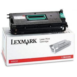 Toner Lexmark 12B0090 (W820), črna (black), originalni