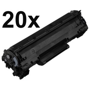 Toner 20 x HP CE278A (78A), dvajset paketov, črna (black), alternativni