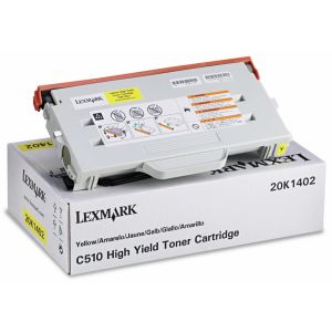 Toner Lexmark 20K1402 (C510), rumena (yellow), originalni