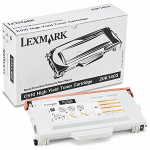 Toner Lexmark 20K1403 (C510), črna (black), originalni