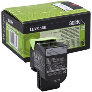 Toner Lexmark 802K, 80C20K0 (CX310, CX410, CX510), črna (black), originalni