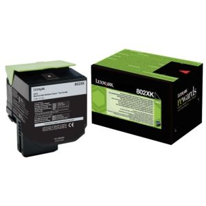Toner Lexmark 802XK, 80C2XK0 (CX510), črna (black), originalni