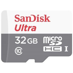 SanDisk Ultra/micro SDHC/32GB/100MBps/UHS-I U1 / razred 10 SDSQUNR-032G-GN3MN