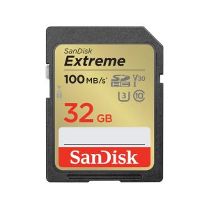 SanDisk Extreme/SDHC/32GB/100MBps/UHS-I U3 / razred 10 SDSDXVT-032G-GNCIN