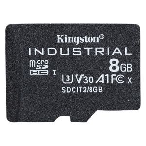 Kingston Industrial/micro SDHC/8GB/100MBps/UHS-I U3 / razred 10 SDCIT2/8GBSP