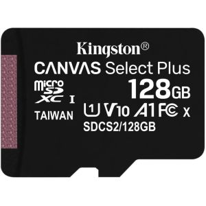 Kingston Canvas Select Plus A1/micro SDXC/128GB/100MBps/UHS-I U1 / razred 10 SDCS2/128GBSP