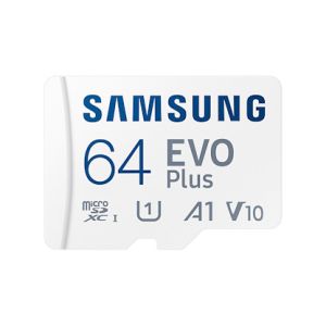 Samsung EVO Plus/micro SDXC/64GB/130MBps/UHS-I U1 / Adapter razreda 10/+ MB-MC64KA/EU