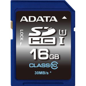 Adata/SDHC/16GB/50MBps/UHS-I U1 / razred 10 ASDH16GUICL10-R