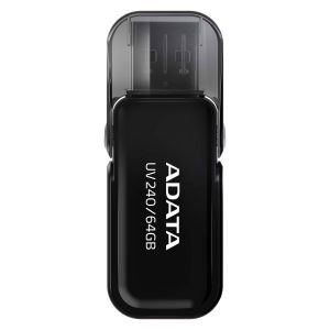 ADATA UV240/64GB/USB 2.0/USB-A/črna AUV240-64G-RBK
