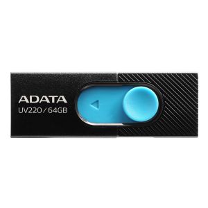 32 GB ADATA UV220 USB črno/modro AUV220-32G-RBKBL