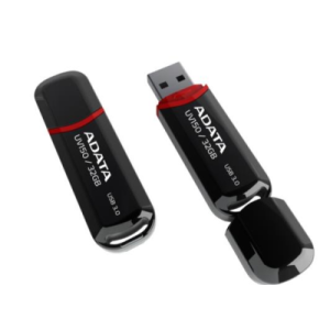 ADATA UV150/32GB/90MBps/USB 3.0/USB-A/črna AUV150-32G-RBK