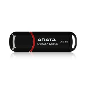 ADATA UV150/128GB/40MBps/USB 3.0/USB-A/črna AUV150-128G-RBK