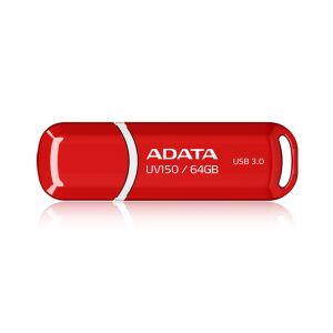 ADATA UV150/64GB/100MBps/USB 3.0/USB-A/rdeča AUV150-64G-RRD