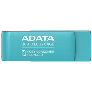 ADATA UC310 ECO/64GB/USB 3.2/USB-A/zelena UC310E-64G-RGN
