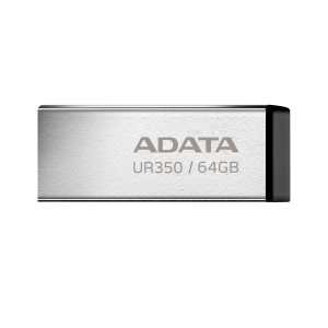 ADATA UR350/64GB/USB 3.2/USB-A/črna UR350-64G-RSR/BK
