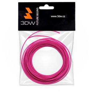3DW - ABS filament 1,75 mm roza, 10m, tiskanje 200-230 °C D11615