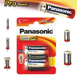 Alkalna baterija C Panasonic Pro Power LR14 2 kos 09832