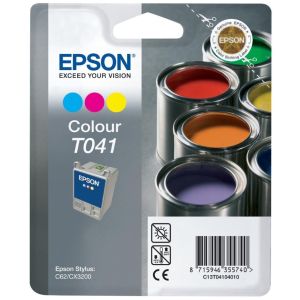 Kartuša Epson T041, barvna (tricolor), original