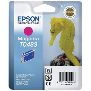 Kartuša Epson T0483, magenta, original
