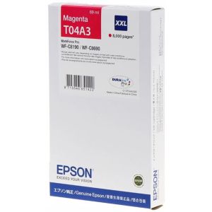 Kartuša Epson T04A3 XXL, C13T04A340, magenta, original